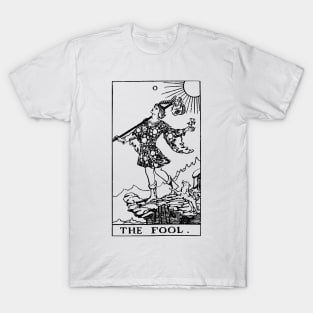 Tarot Card - 0 The Fool T-Shirt